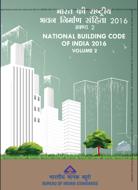 National Building Code of India 2016 volume-2